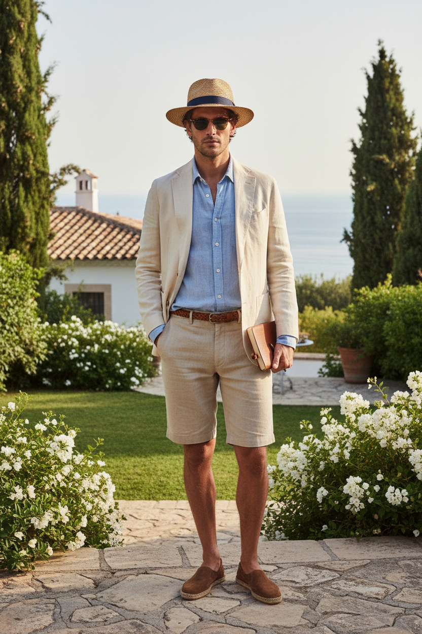 Bermuda Linho - Editorial