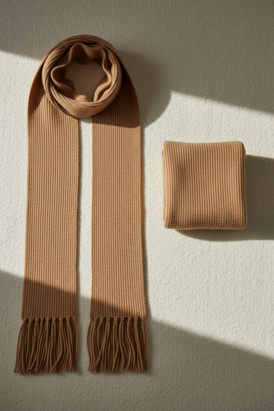Cachecol Merino - Flat Lay