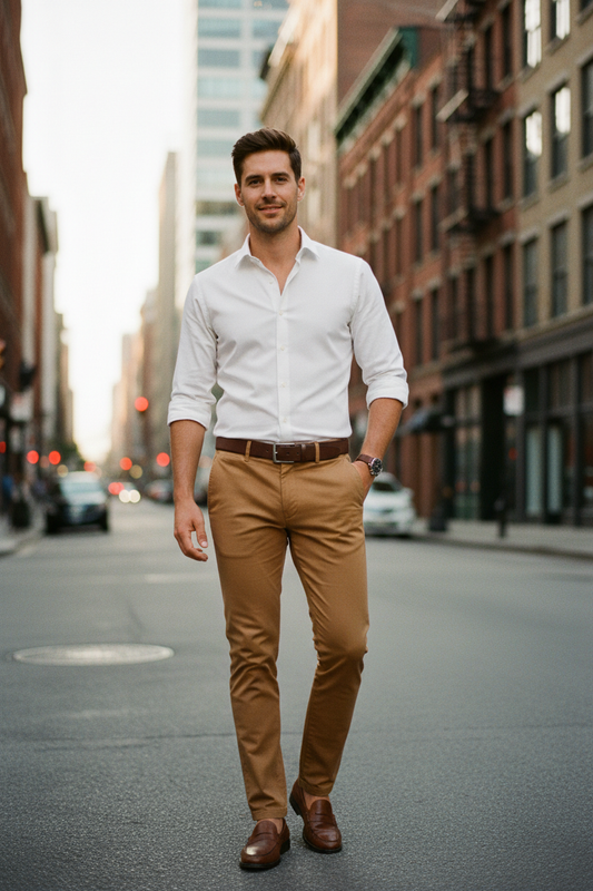 Calça Chino - Editorial