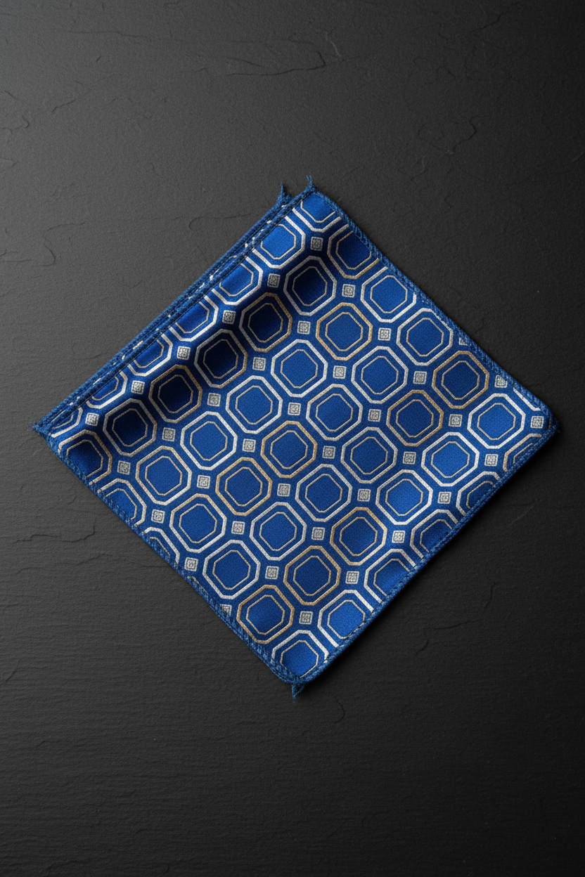Lenço de Bolso - Flat Lay