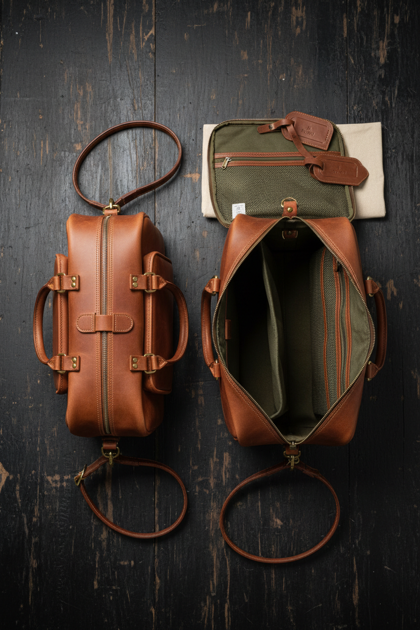 Bolsa Weekender - Flat Lay