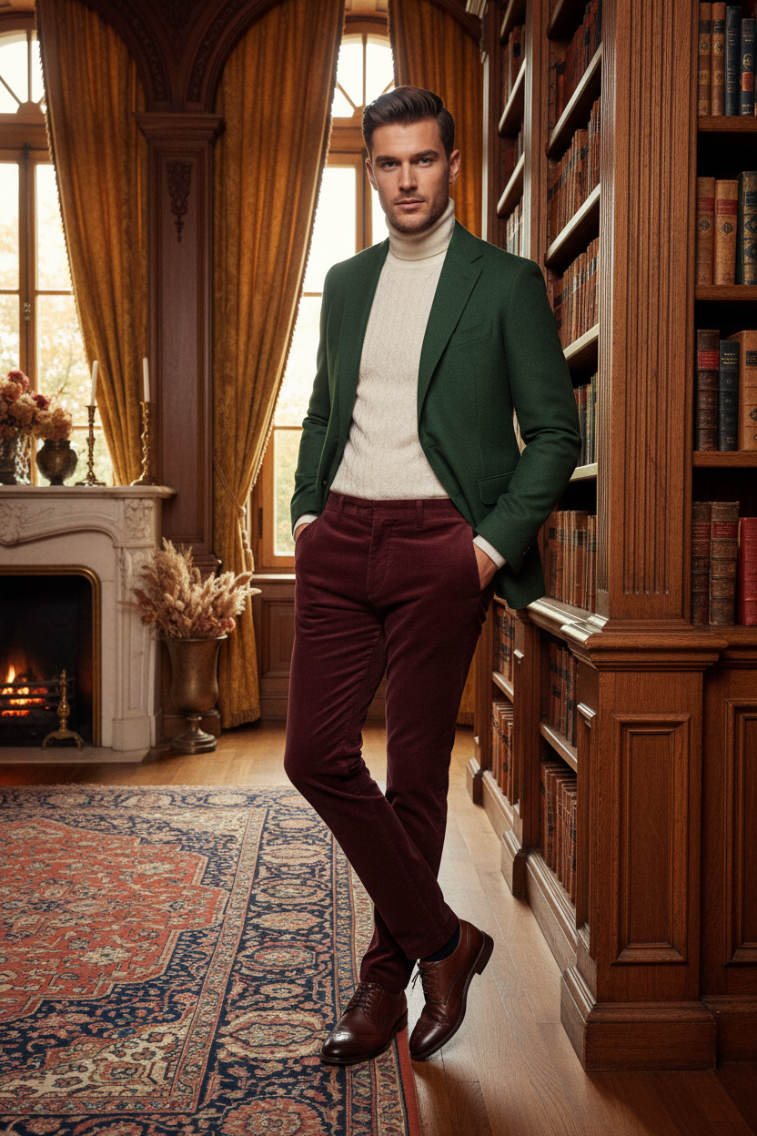 Calça Veludo - Editorial