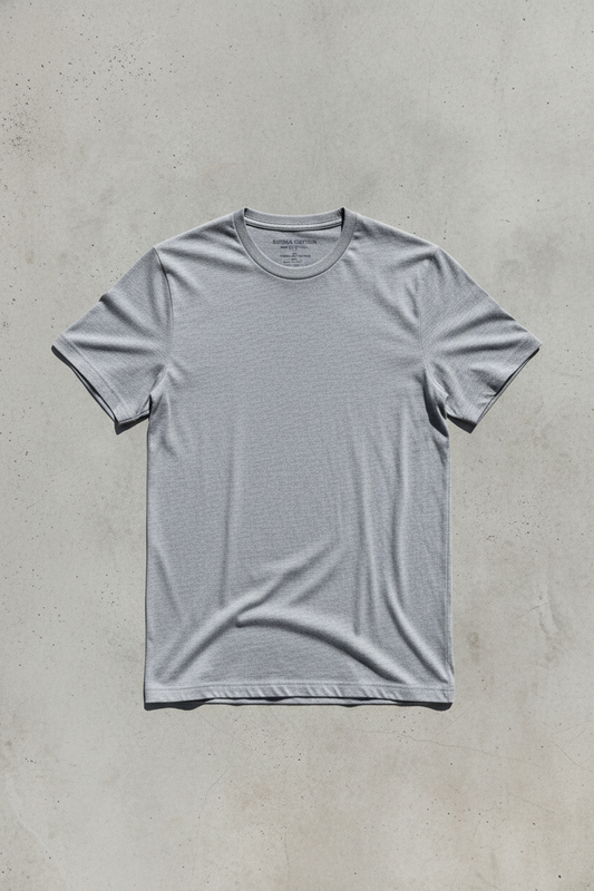 Camiseta Supima - Flat Lay