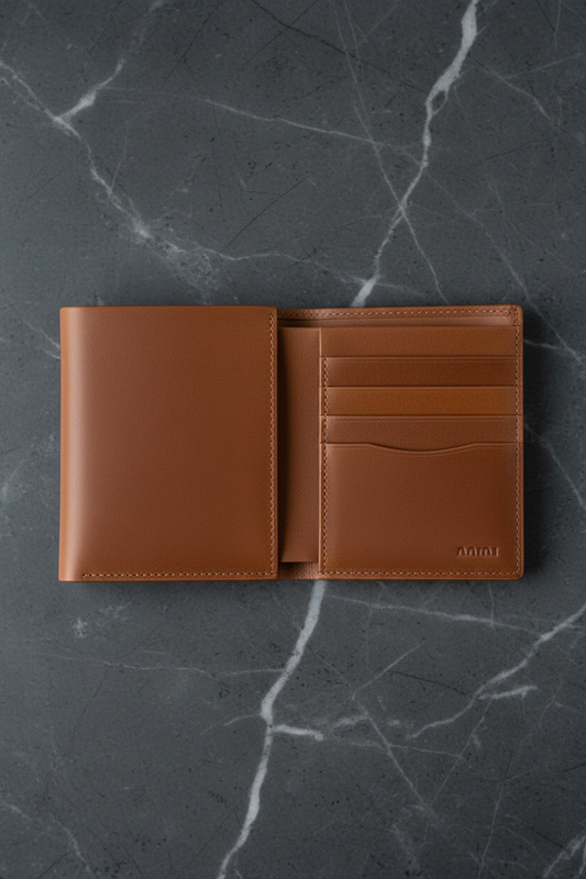 Carteira Slim - Flat Lay