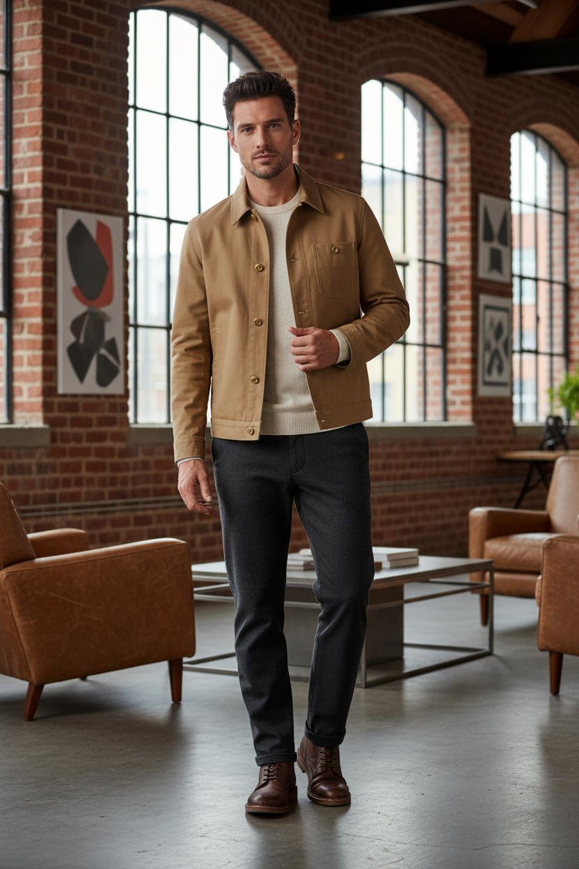 Jaqueta Workwear - Editorial