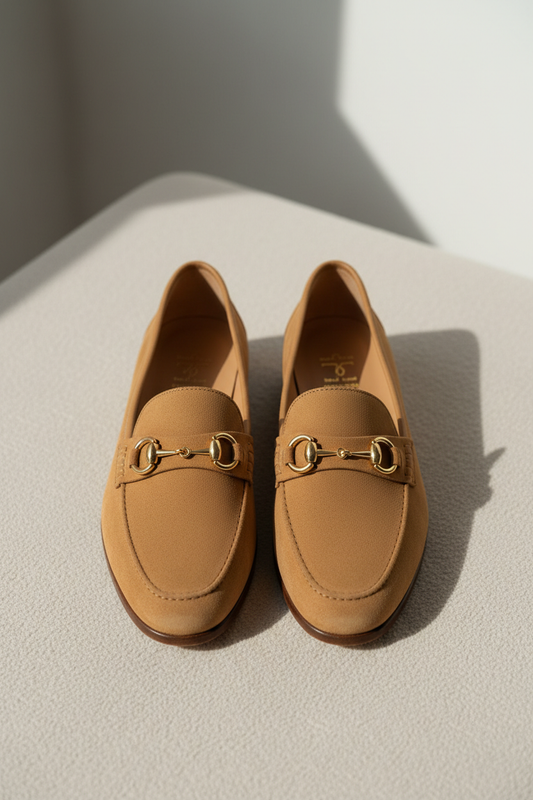 Loafer Camurça - Flat Lay