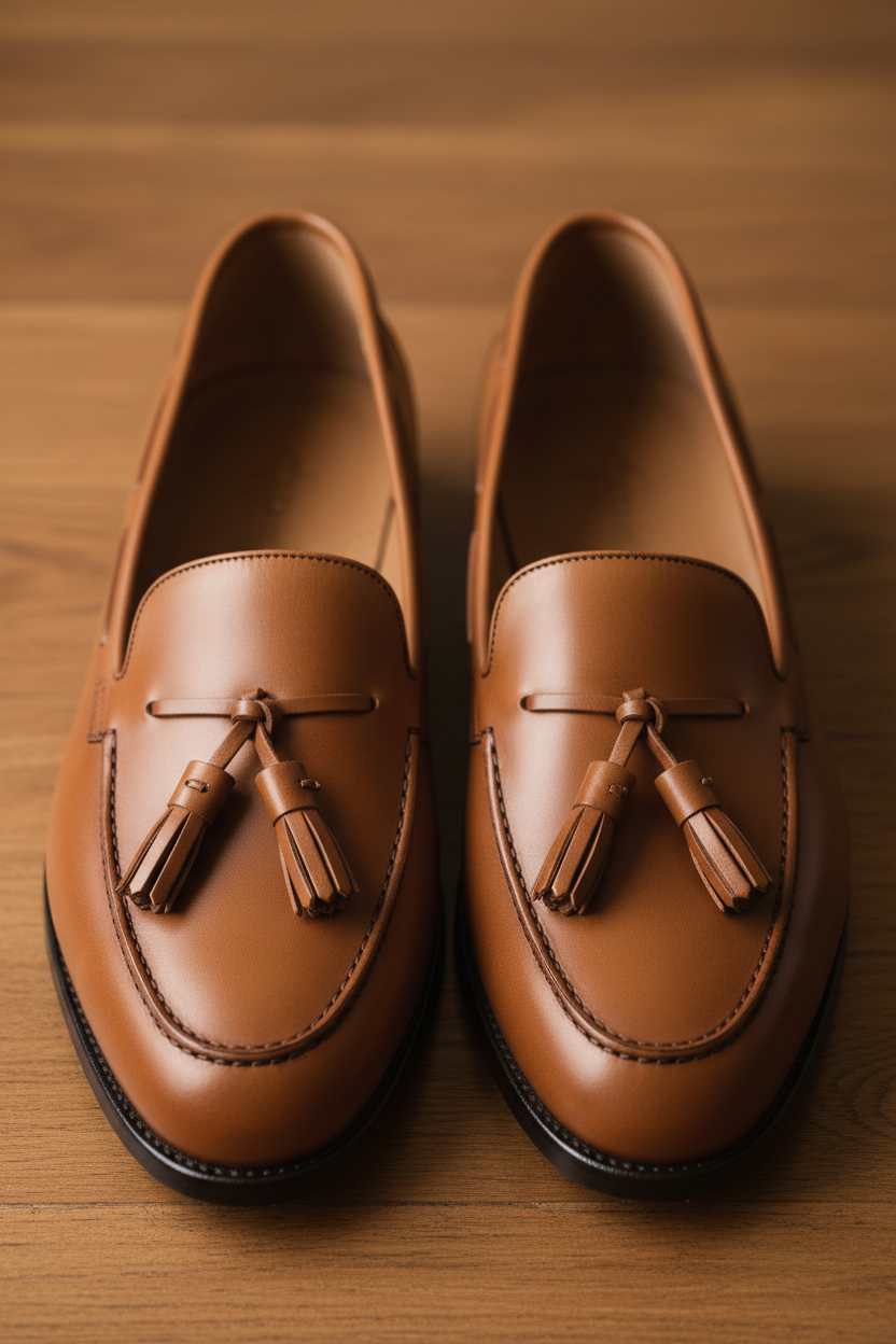 Mocassim Tasseled - Flat Lay