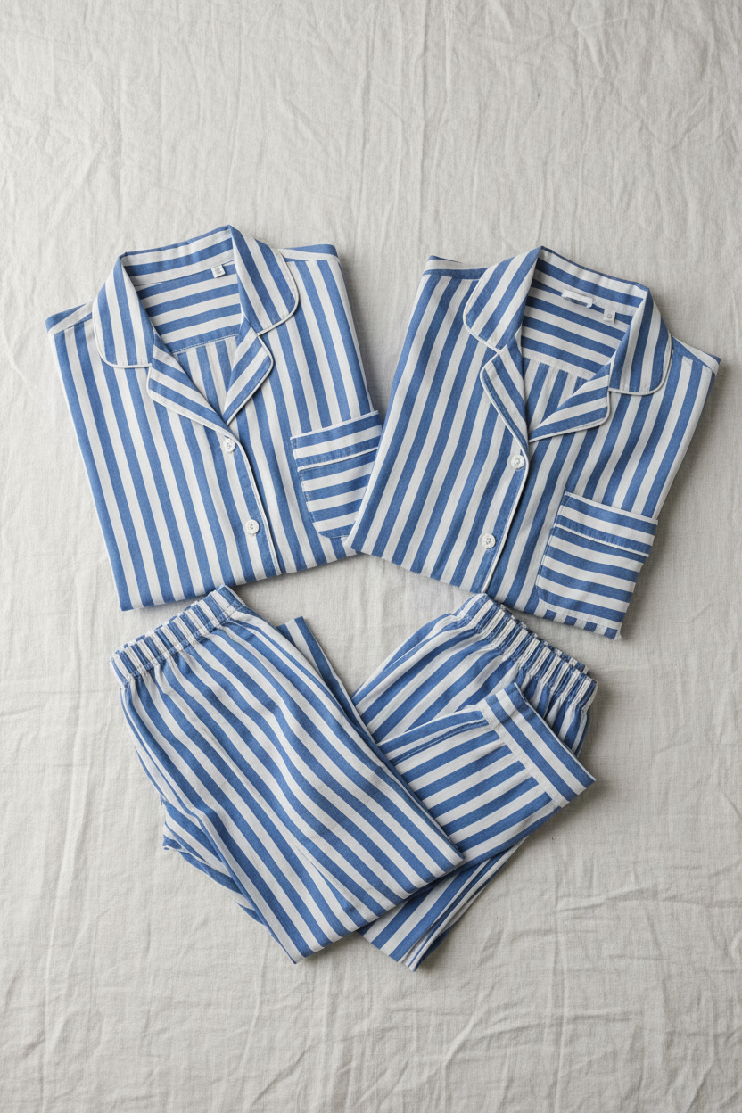 Pijama Pima - Flat Lay