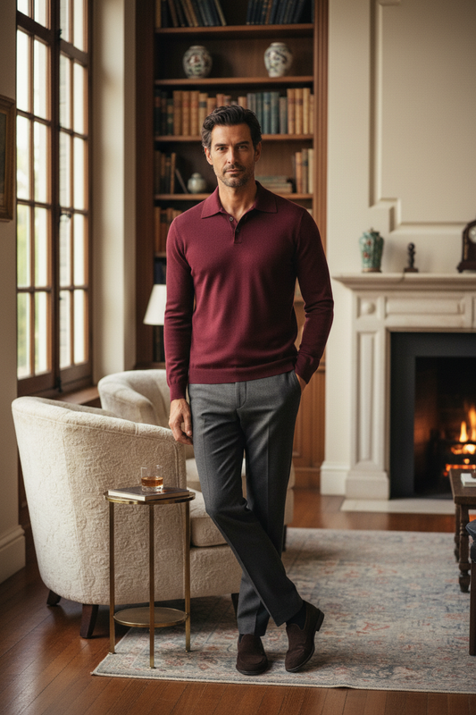 Polo Merino - Editorial