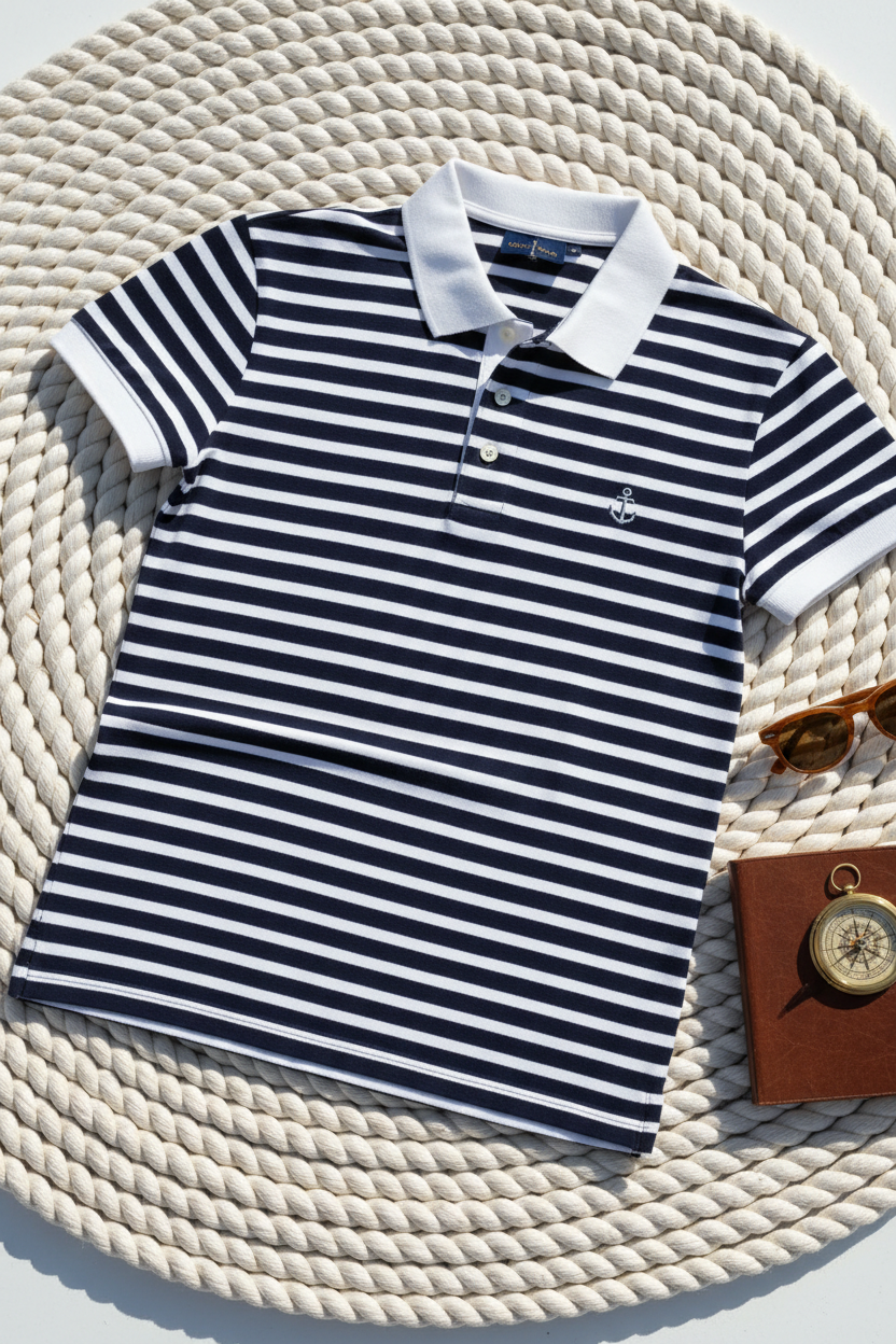 Polo Náutica - Flat Lay