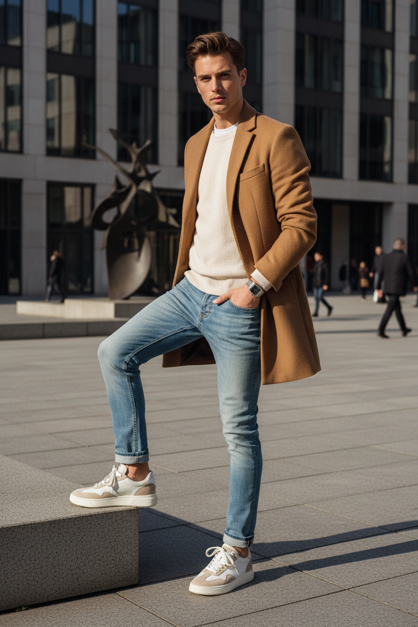 Sneaker Couro - Editorial