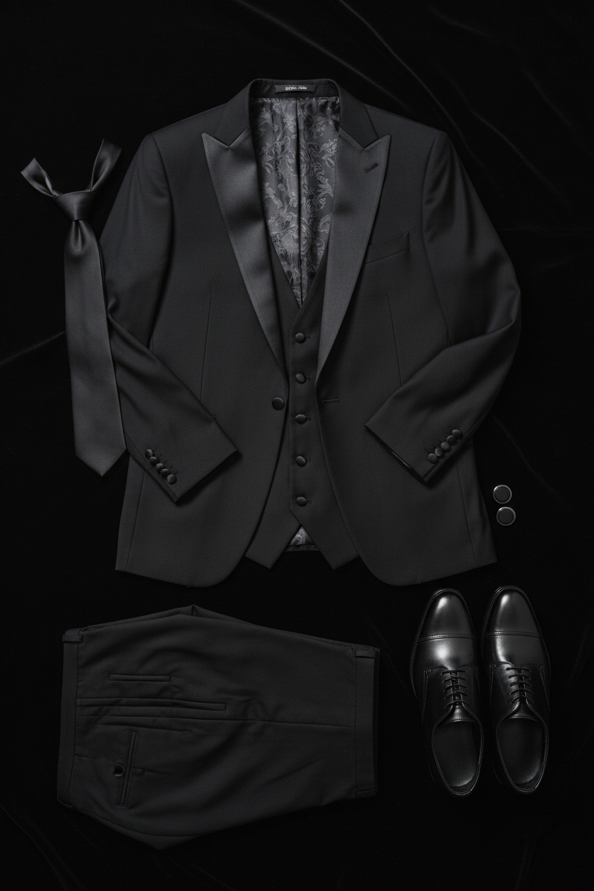 Terno 3 Peças - Flat Lay