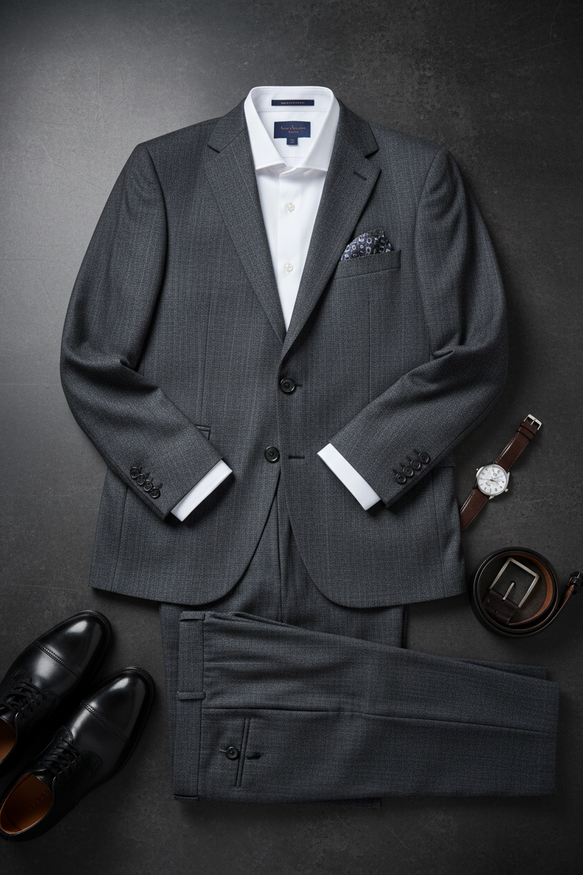 Terno Risca de Giz - Flat Lay